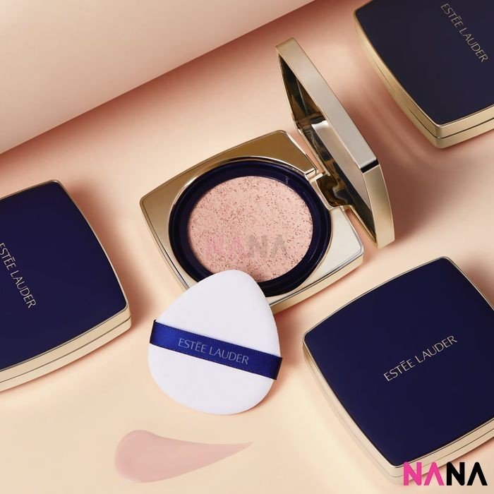 Estée Lauder Double Wear Soft Glow Matte Cushion Makeup SPF 45/PA+++ & Refill 1C0 12g + 12g - NANA MALL