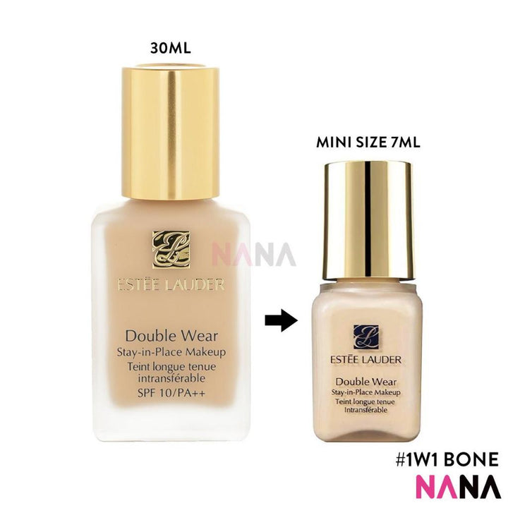 Estee Lauder Double Wear Stay - In - Place Makeup SPF10 PA++ 1W1 BONE Sample Pack (7ml x 4/2) - NANA MALL