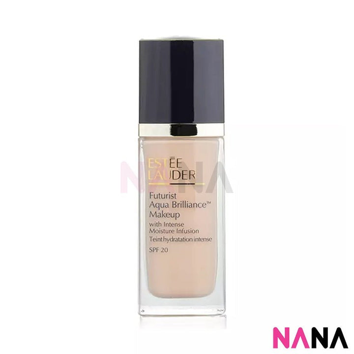 ESTEE LAUDER Futurist Aqua Brilliance Makeup with Natural Skin Intense Moisture Infusion SPF20/PA+++  2C0 Cool Vanilla 30ml - NANA MALL