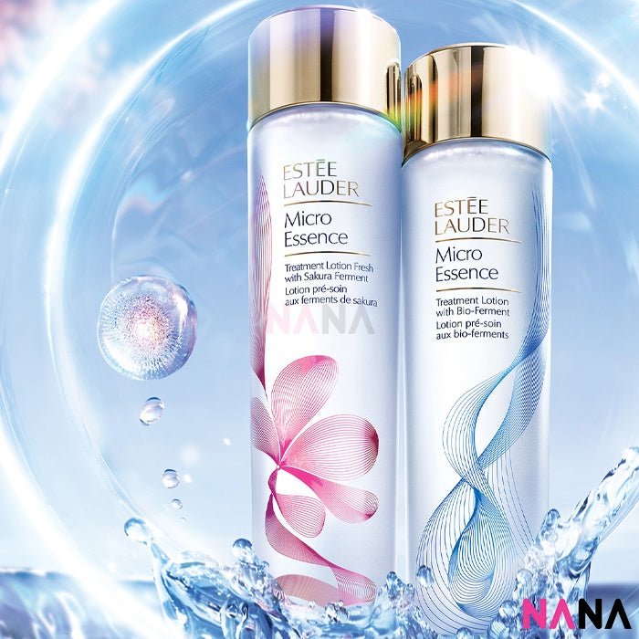 ESTEE LAUDER Micro Essence Treatment Lotion Fresh with Oily Skin Sakura Ferment 200ml - NANA MALL