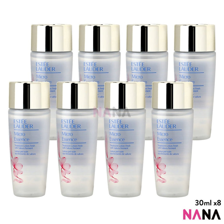 Estée Lauder Micro Essence Treatment Lotion Fresh with Sakura Ferment Sample Pack (30ml x 8/4/2) - NANA MALL