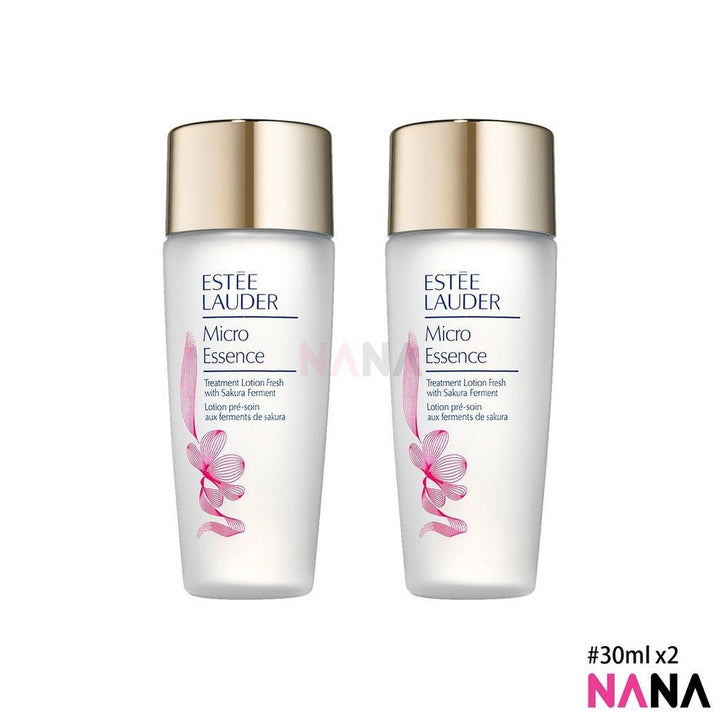 Estée Lauder Micro Essence Treatment Lotion Fresh with Sakura Ferment Sample Pack (30ml x 8/4/2) - NANA MALL