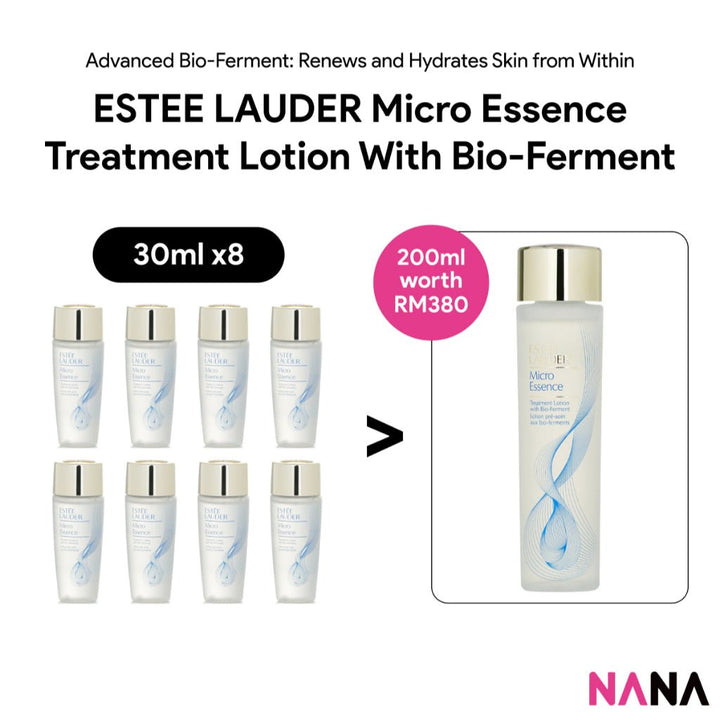 ESTEE LAUDER Micro Essence Treatment Lotion with Bio - Ferment Sample Pack (30ml x 8/4/2) - NANA MALL