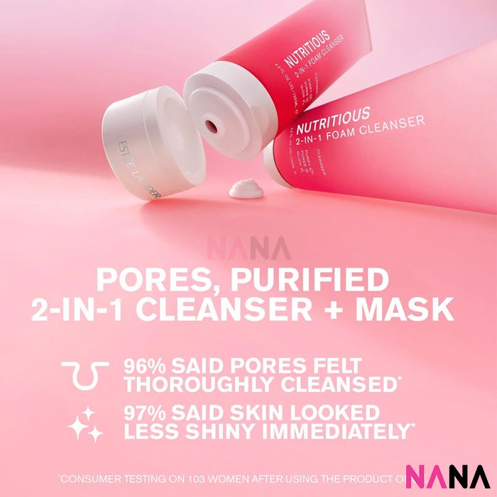 Estee Lauder Nutritious 2 - in - 1 Foam Cleanser 125ml - NANA MALL