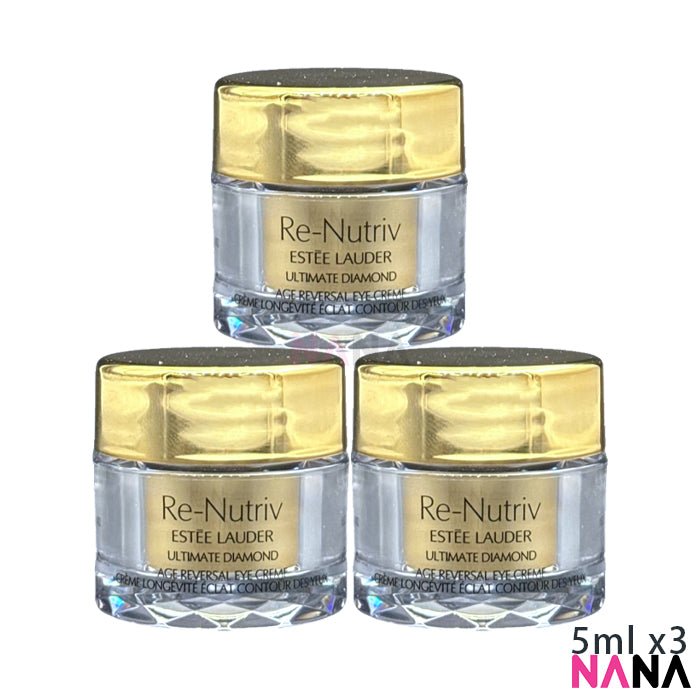 Estee Lauder Re - Nutriv Ultimate Diamond Transformative Energy Eye Creme Sample Pack (5ml x 3/2/1) - NANA MALL