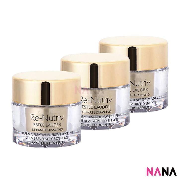 Estee Lauder Re - Nutriv Ultimate Diamond Transformative Energy Eye Creme Sample Pack (5ml x 3/2/1) - NANA MALL