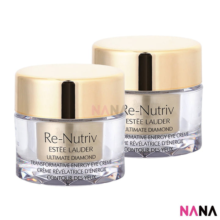 Estee Lauder Re - Nutriv Ultimate Diamond Transformative Energy Eye Creme Sample Pack (5ml x 3/2/1) - NANA MALL