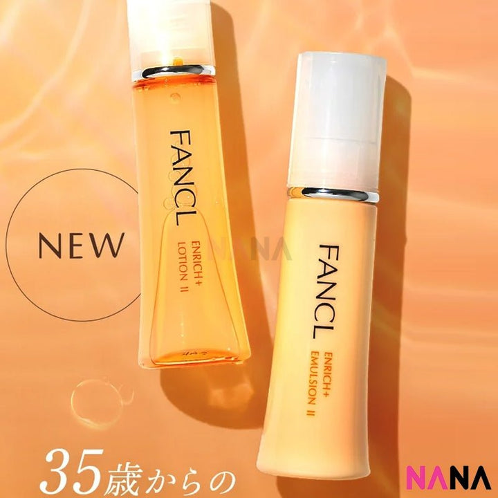 Fancl Enrich+ Set (Lotion + Emulsion) <II> (30ml + 30ml) - NANA MALL