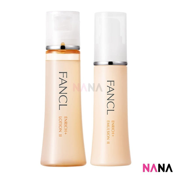 Fancl Enrich+ Set (Lotion + Emulsion) <II> (30ml + 30ml) - NANA MALL