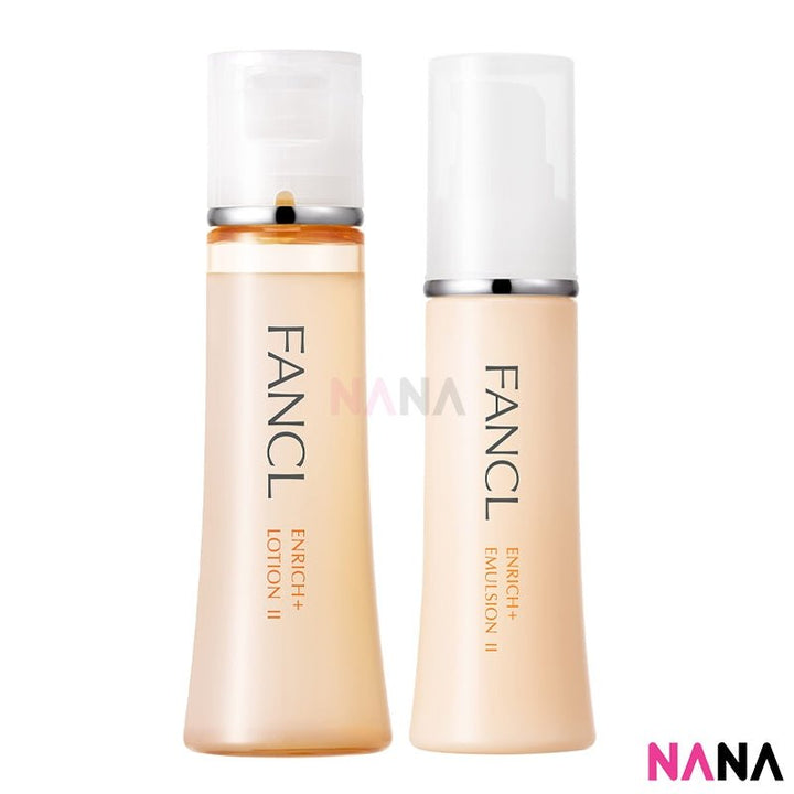 Fancl Enrich+ Set (Lotion + Emulsion) <II> (30ml + 30ml) - NANA MALL