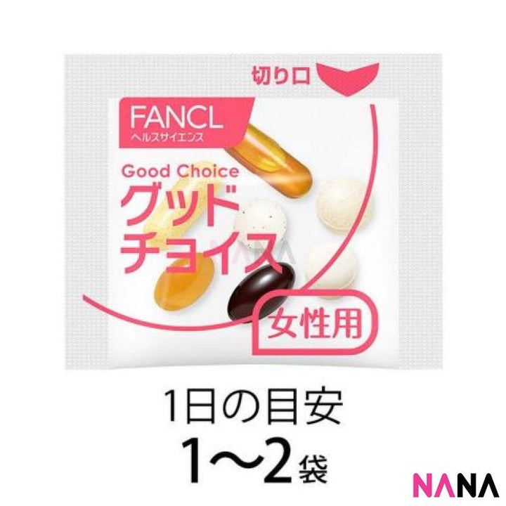 Fancl Good Choice 50's Women Health Supplement (30pcs/ Bag) (Vitamins) - NANA MALL