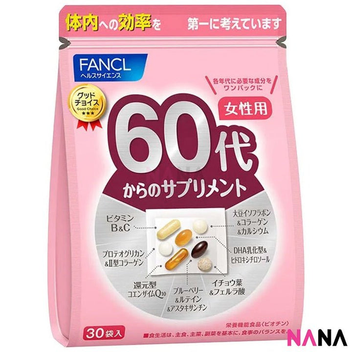 Fancl Good Choice 60's Women Health Supplement (30pcs/ Bag) (Vitamins) - NANA MALL