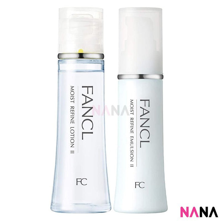 Fancl Moist Refine Set (Lotion + Emulsion) <II> (30ml + 30ml) - NANA MALL