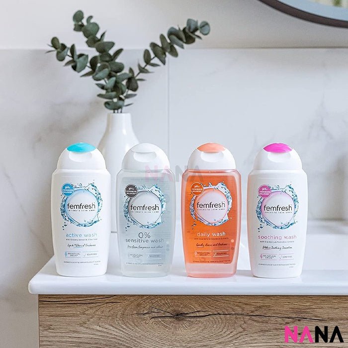 FEMFRESH Intimate Skin Care 0% Sensitive Wash 250ml - NANA MALL