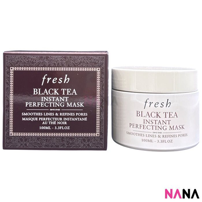 Fresh Black Tea Mask Set (Black Tea Instant Perfecting Mask 100ml + Black Tea Firming Overnight Mask 100ml) - NANA MALL
