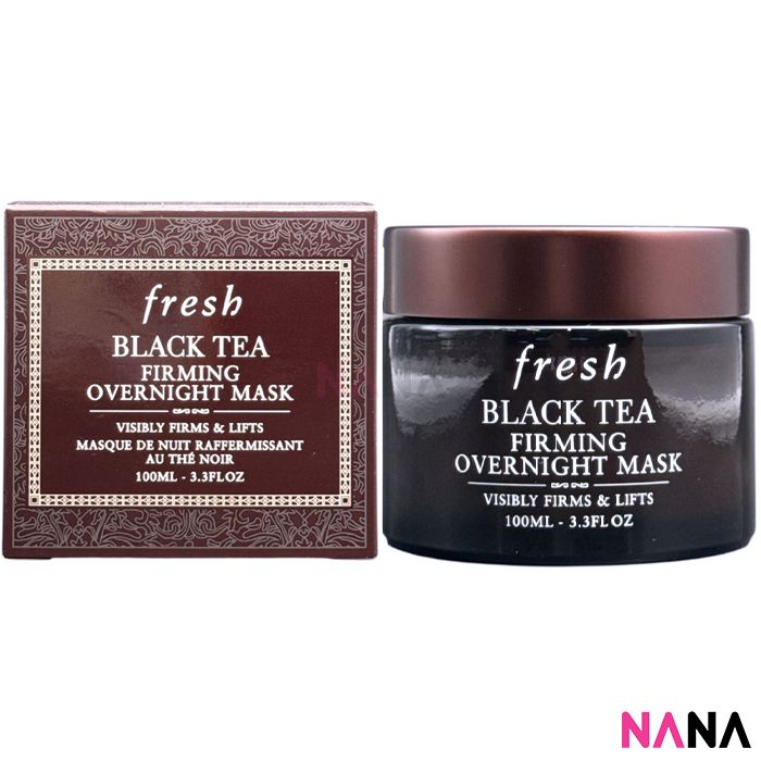 Fresh Black Tea Mask Set (Black Tea Instant Perfecting Mask 100ml + Black Tea Firming Overnight Mask 100ml) - NANA MALL