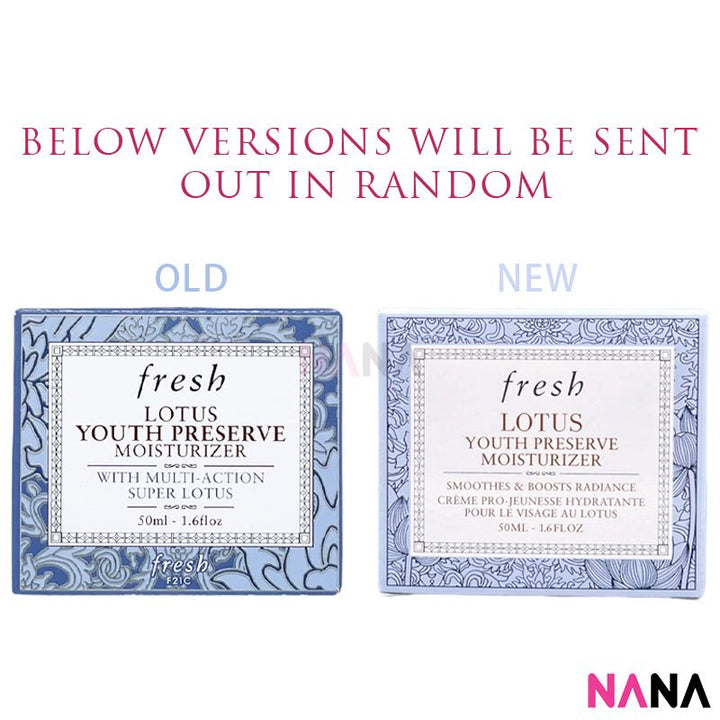Fresh Lotus Youth Preserve Moisturizer 50ml/1.6oz - NANA MALL