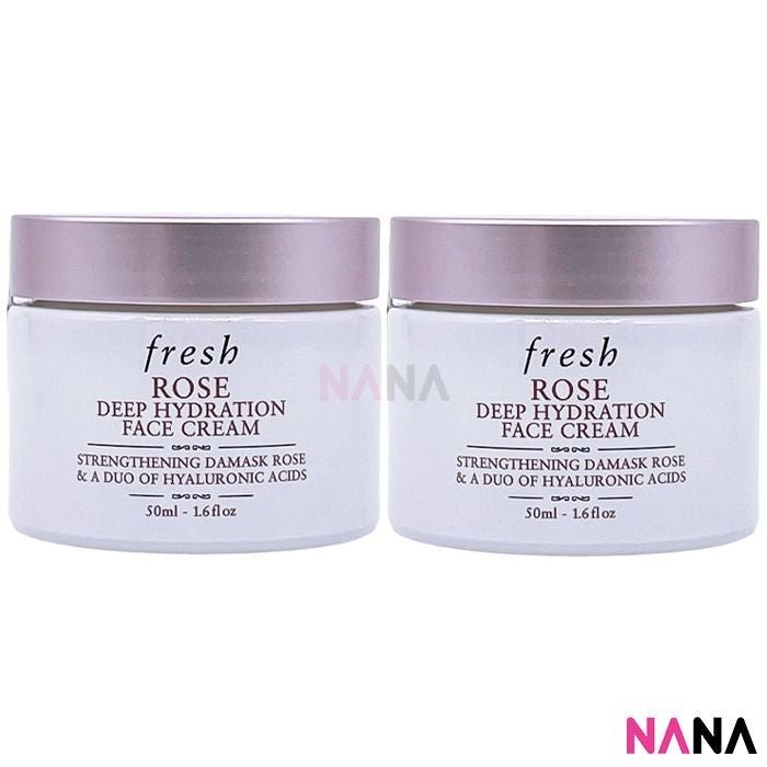 Fresh Rose Deep Hydration Face Cream 50ml x2 - NANA MALL