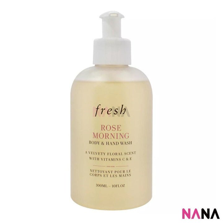 FRESH Rose Morning Body & Hand Wash 300ml - NANA MALL