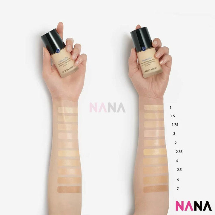 GIORGIO ARMANI Designer Glow Radiant Revitalizing Foundation SPF15/PA+++ 3 - For Fair Warm Skin Tone 30ml - NANA MALL