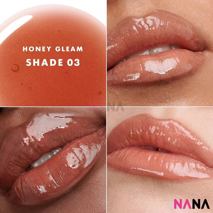 GIORGIO ARMANI Prisma Glass Liquid Lipstick 03 Honey Gleam 3.5ml - NANA MALL