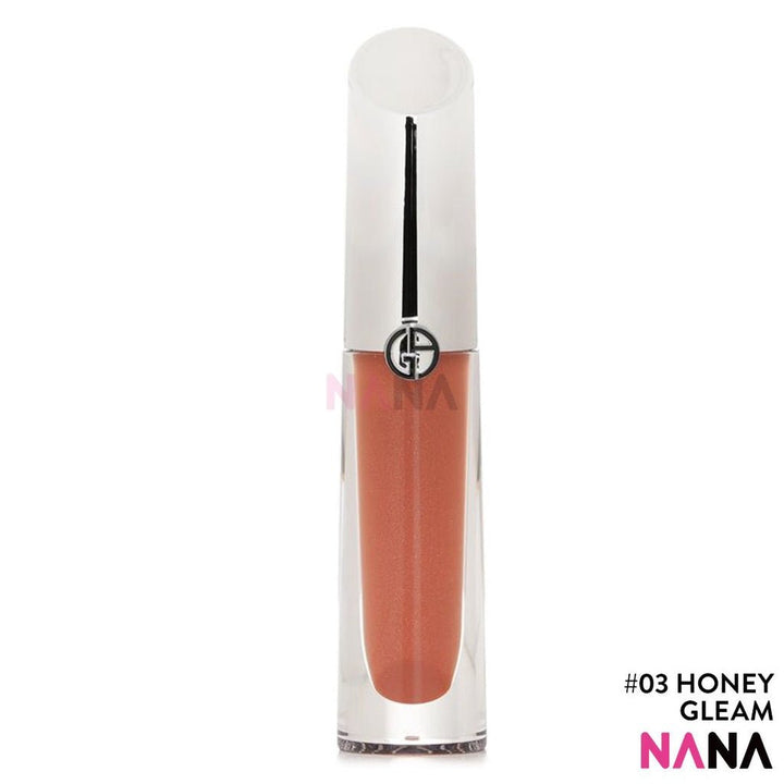 GIORGIO ARMANI Prisma Glass Liquid Lipstick 03 Honey Gleam 3.5ml - NANA MALL