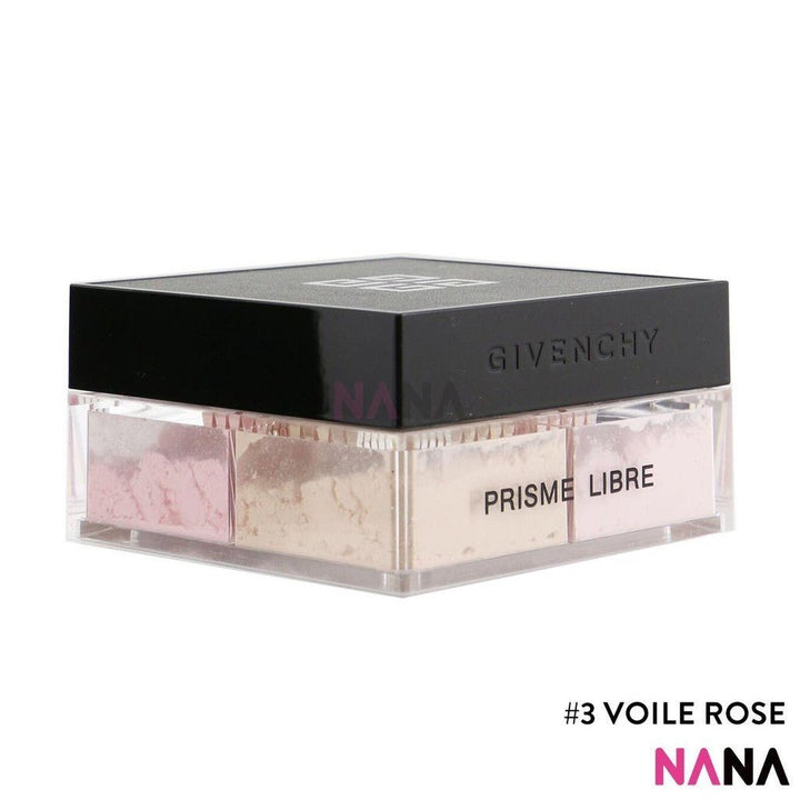 Givenchy Prisme Libre Mat - Finish & Enhanced Radiance Loose Powder 4 In 1 Harmony 3 Voile Rose 4 x 3g - NANA MALL