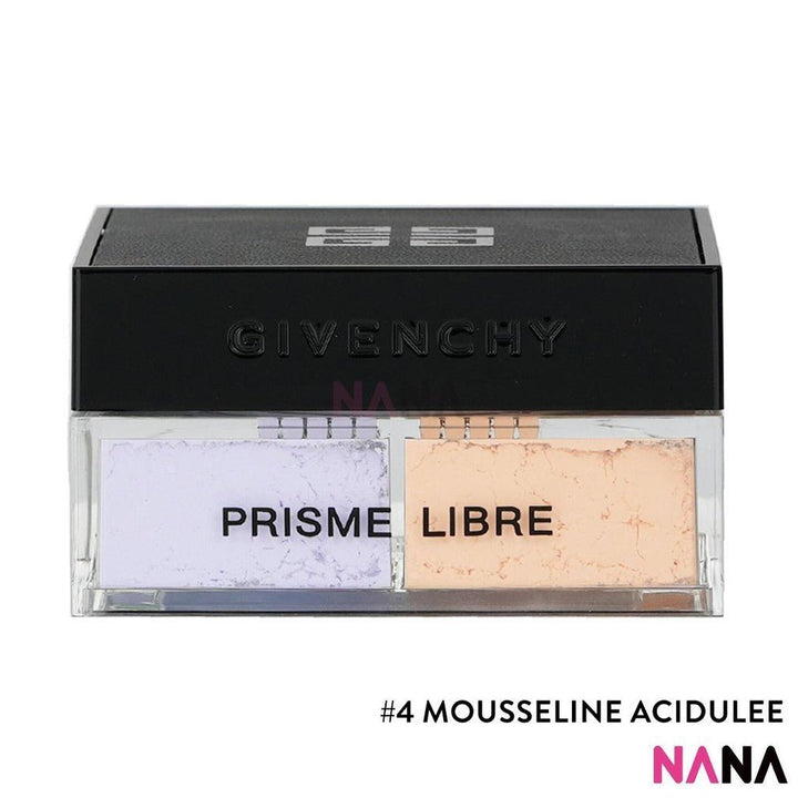 Givenchy Prisme Libre Mat - Finish & Enhanced Radiance Loose Powder 4 In 1 Harmony 4 Mousseline Acidulee 4 x 3g - NANA MALL