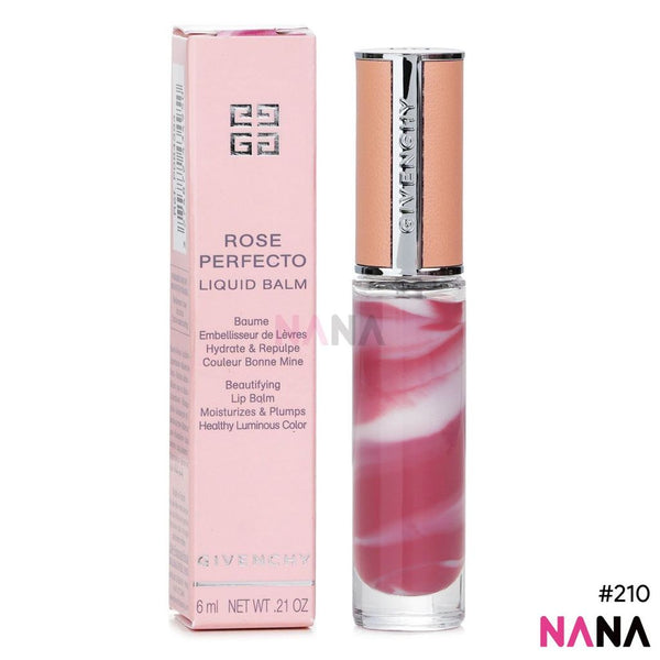 GIVENCHY Rose Perfecto Liquid Lip Balm 210 6ml - NANA MALL