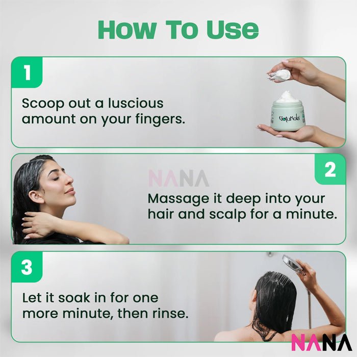 GotuKola Hair mask with pealing capsules 500ml - NANA MALL