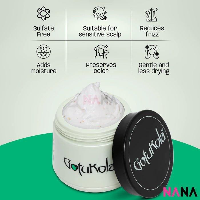 GotuKola Hair mask with pealing capsules 500ml - NANA MALL
