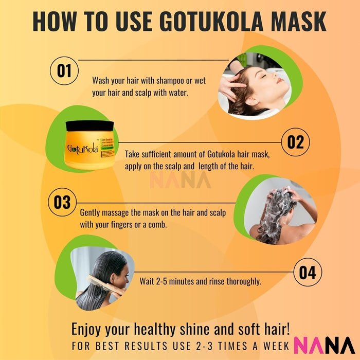 GotuKola Keratin Restorative Hair Mask 500ml - NANA MALL