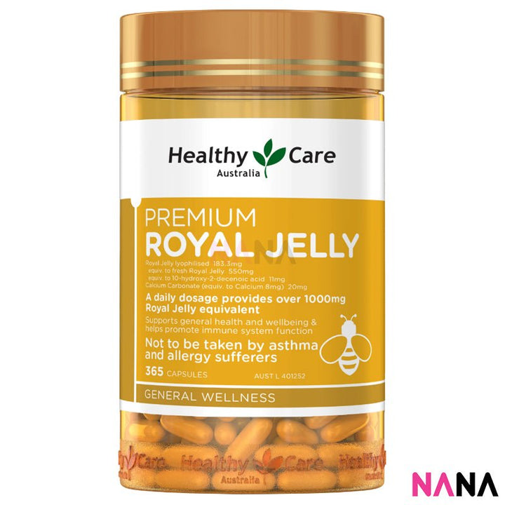 Healthy Care Royal Jelly 1000mg 365 Capsules - NANA MALL