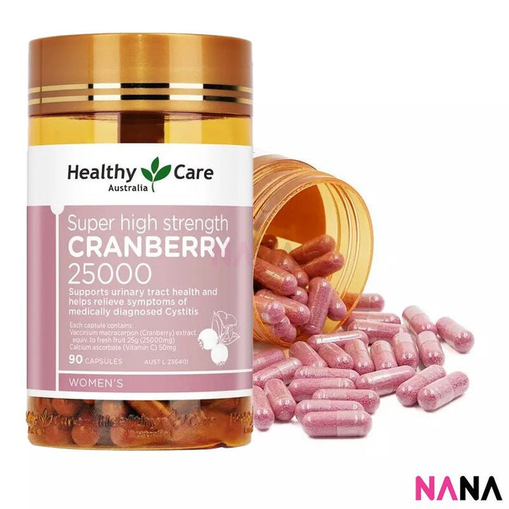 Healthy Care Super High Strength Cranberry 25000mg 90caps (EXP:01 2027) - NANA MALL