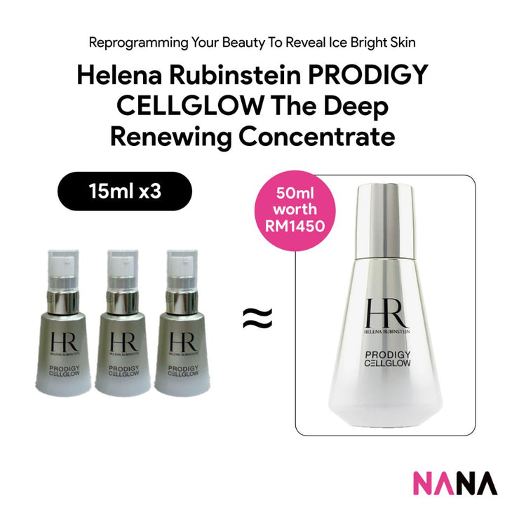 Helena Rubinstein PRODIGY CELLGLOW The Deep Renewing Concentrate Sample Pack (15ml x 3/6) - NANA MALL