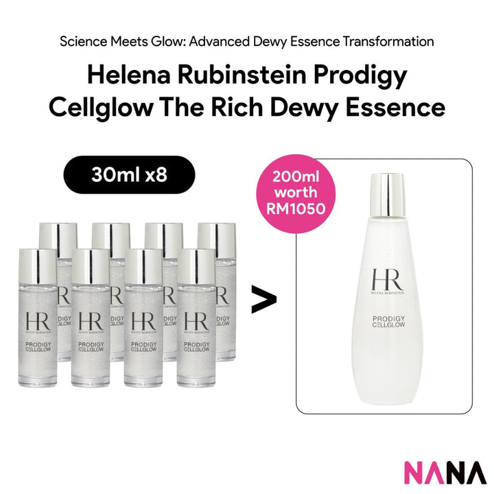 Helena Rubinstein PRODIGY CELLGLOW The Rich Dewy Essence Sample Pack (30ml x 8/4) - NANA MALL