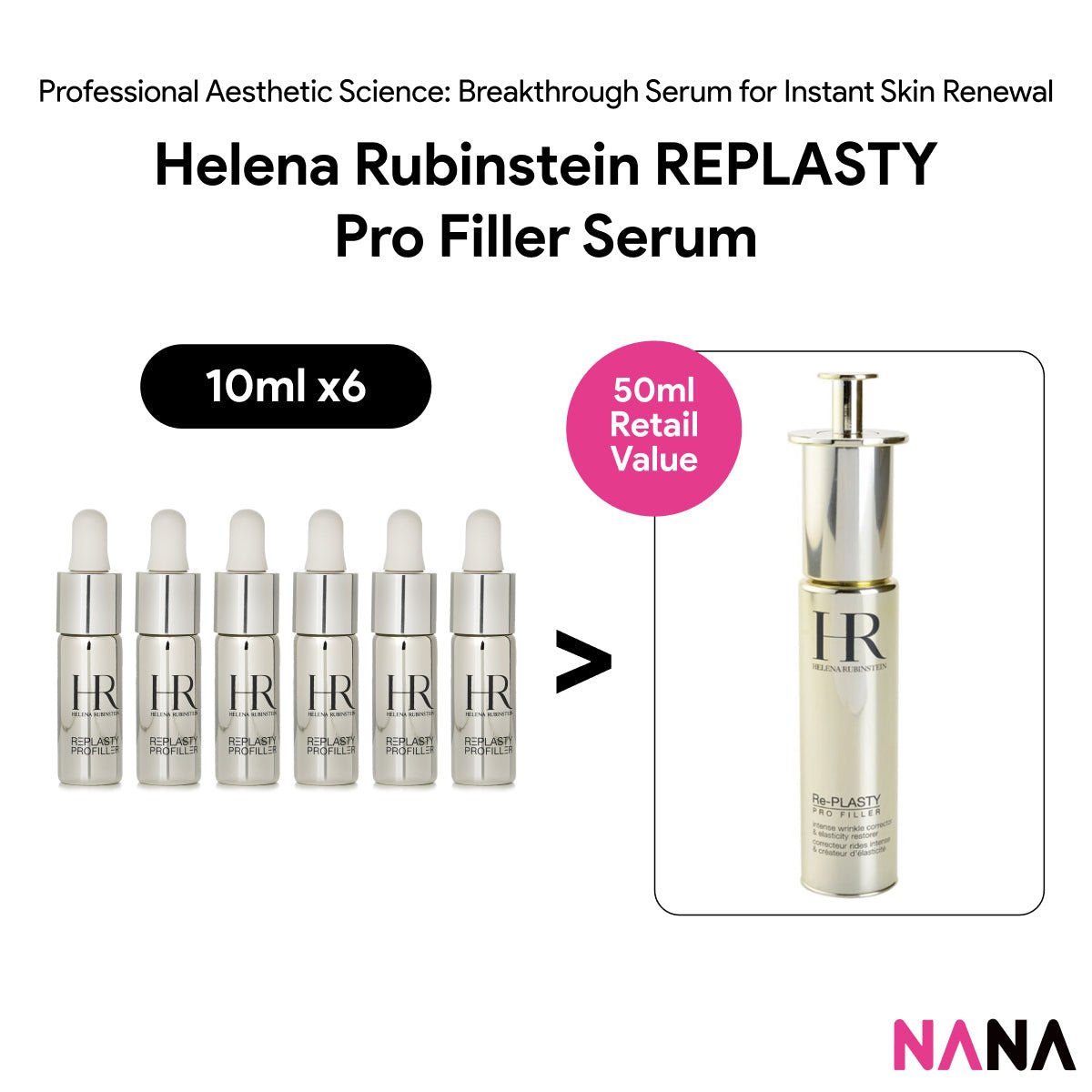 Helena Rubinstein REPLASTY Pro Filler Serum Sample Pack – NANA MALL