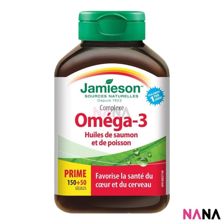 JAMIESON Salmon & Fish Oil 200softgels - NANA MALL