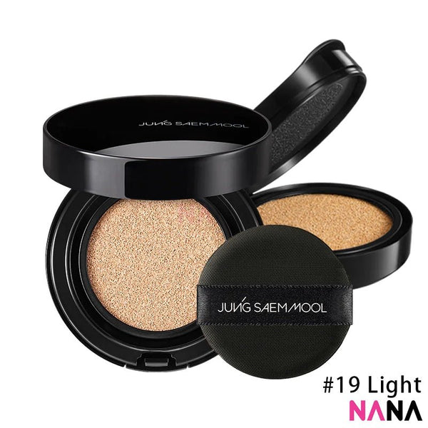 JUNG SAEM MOOL Essential Skin Nuder Longwear Cushion SPF50+ PA + + + - 19 Light 14g + Refill 14g - NANA MALL
