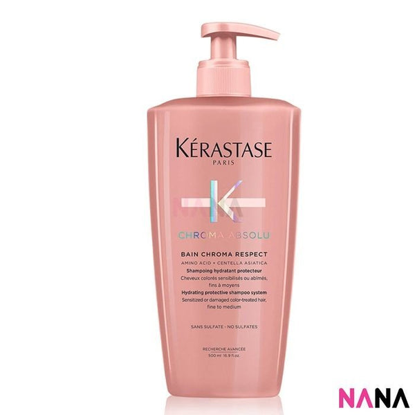 KÉRASTASE Chroma Absolu Bain Chroma Respect Shampoo 500ml - NANA MALL
