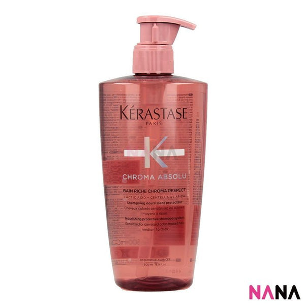 KÉRASTASE Chroma Absolu Riche Bain Chroma Respect Shampoo 500ml - NANA MALL