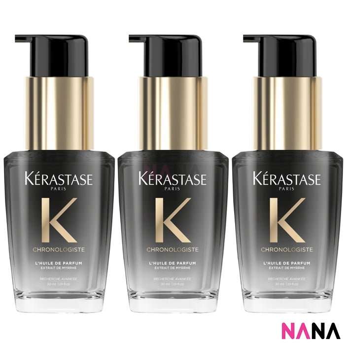 KERASTASE Chronologiste L'Huile De Parfum Hair Oil Sample Pack (30ml x 3/2/1) - NANA MALL