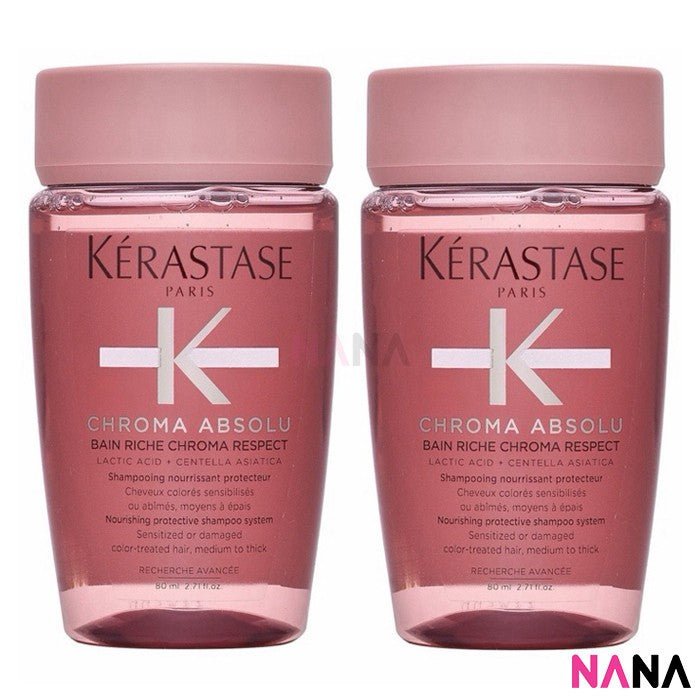 KÉRASTASE Deep Hydration Chroma Absolu Bain Chroma Respect Shampoo Sample Pack (80ml x 3/2/1) - NANA MALL