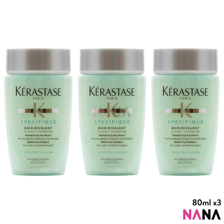 KÉRASTASE Specifique Bain Divalent Shampoo Sample Pack (80ml x 3/2/1) - NANA MALL