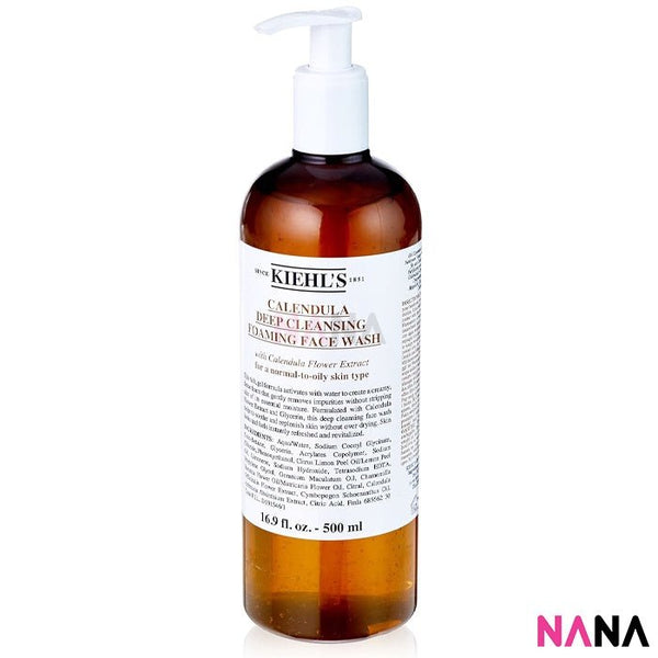 Kiehl’s Calendula Deep Cleansing Foaming Face Wash 500ml - NANA MALL