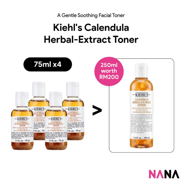 Kiehl's Calendula Herbal - Extract Toner Sample Pack (75ml x 2/4) - NANA MALL