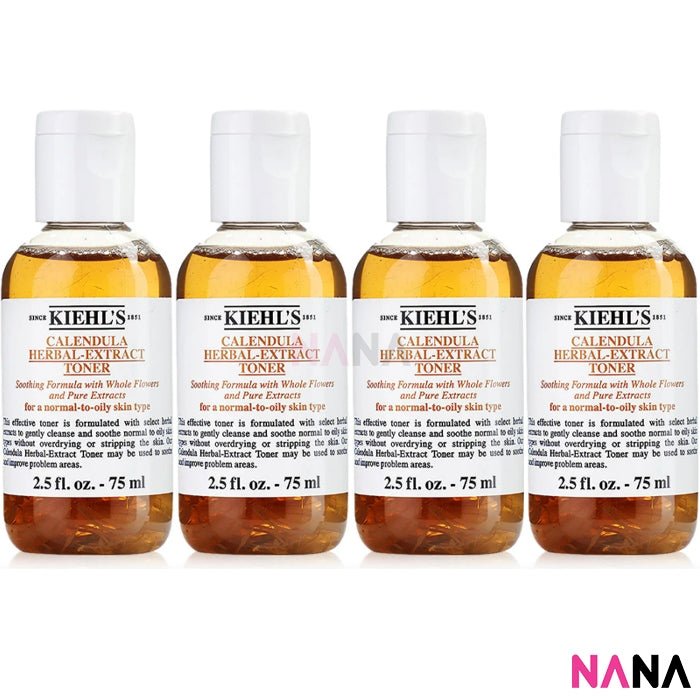 Kiehl's Calendula Herbal - Extract Toner Sample Pack (75ml x 2/4) - NANA MALL
