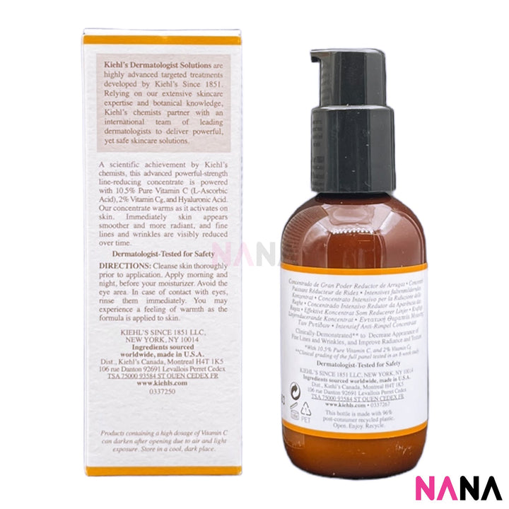 Kiehl's Dermatologist Solutions Powerful - Strength Line - Reducing Concentrate 75ml - NANA MALL