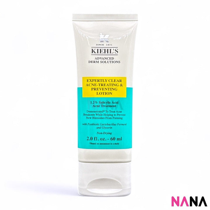 Kiehl's Expertly Clear Moisturizer for Acne Prone Skin with Salicylic Acid 60ml - NANA MALL