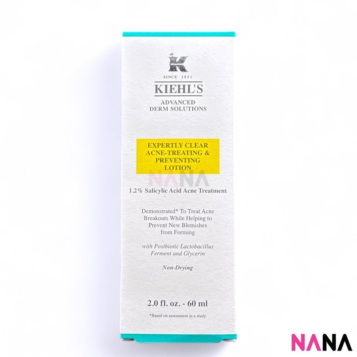 Kiehl's Expertly Clear Moisturizer for Acne Prone Skin with Salicylic Acid 60ml - NANA MALL